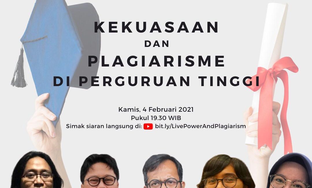 Menyingkap Tabir Hitam Melalui Diskusi “Kekuasaan dan Plagiarisme di Perguruan Tinggi