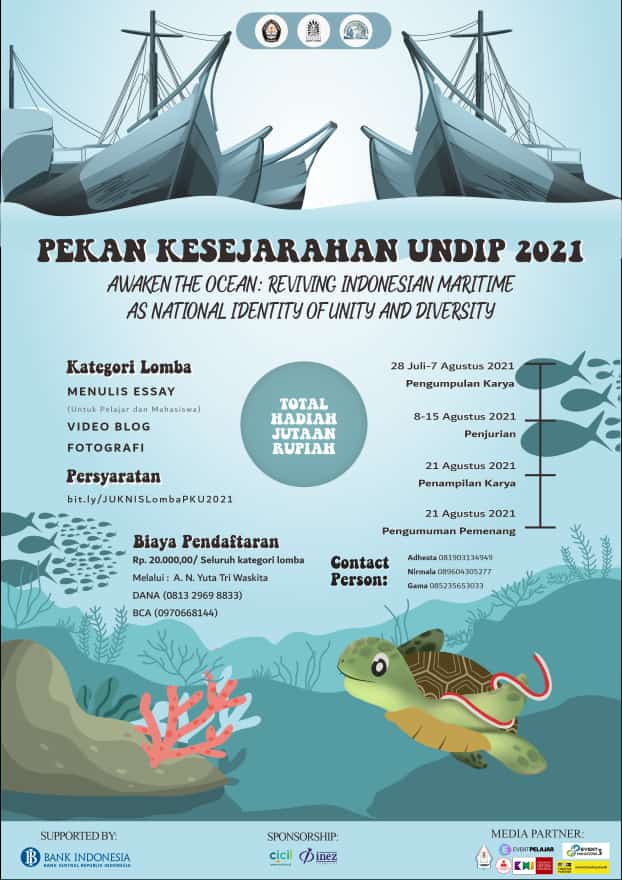 PKU 2021 Usung Tema Sejarah Maritim Indonesia