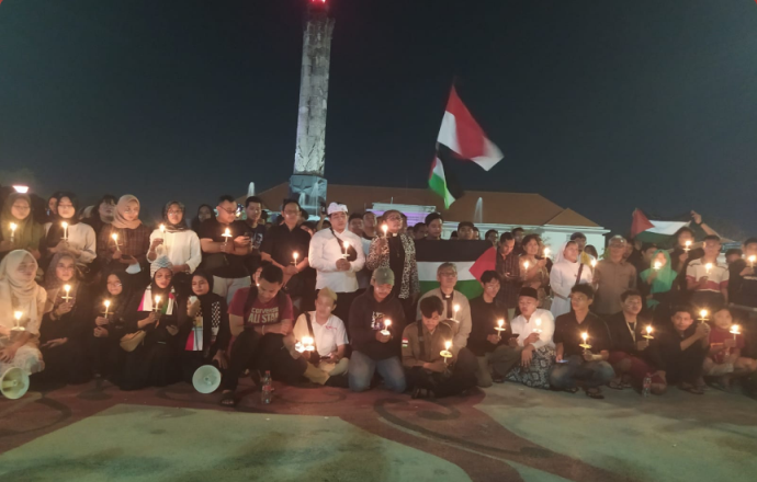Doa untuk Palestina dari Umat Beragama Semarang